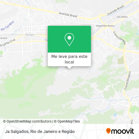 Ja Salgados mapa