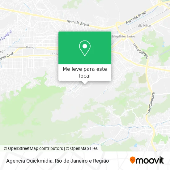 Agencia Quickmidia mapa