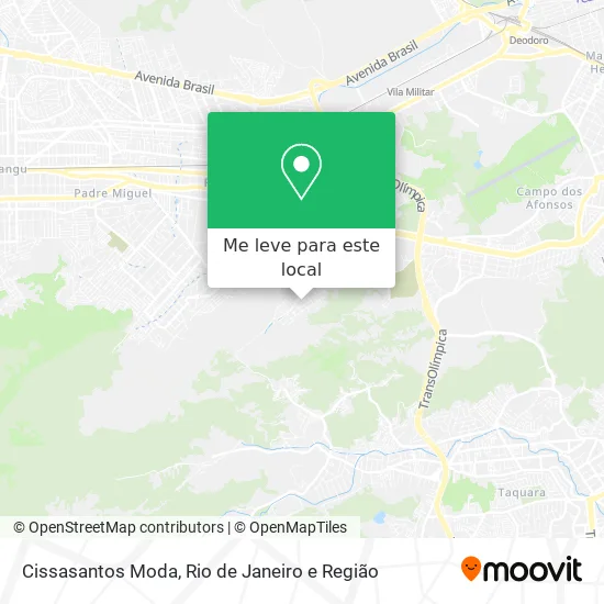 Cissasantos Moda mapa