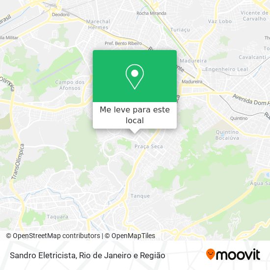Sandro Eletricista mapa