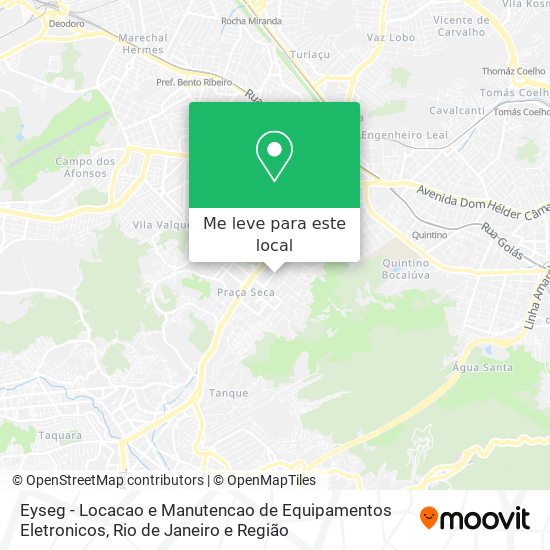 Eyseg - Locacao e Manutencao de Equipamentos Eletronicos mapa