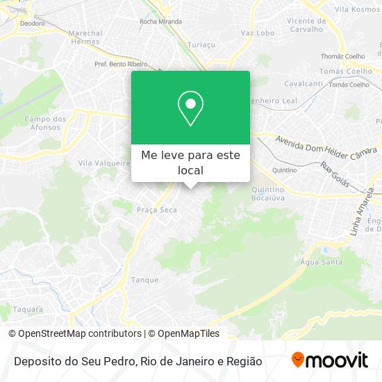 Deposito do Seu Pedro mapa