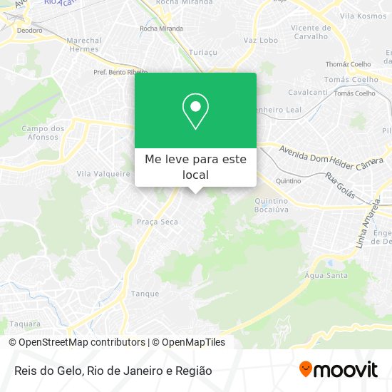 Reis do Gelo mapa