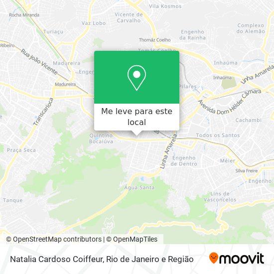Natalia Cardoso Coiffeur mapa
