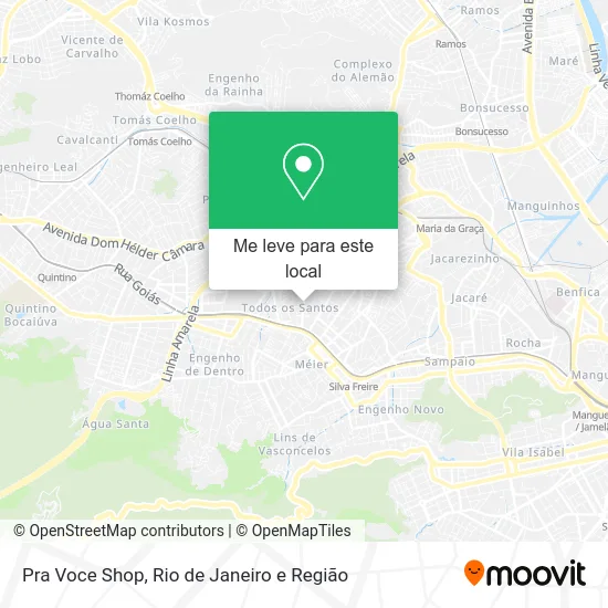 Pra Voce Shop mapa
