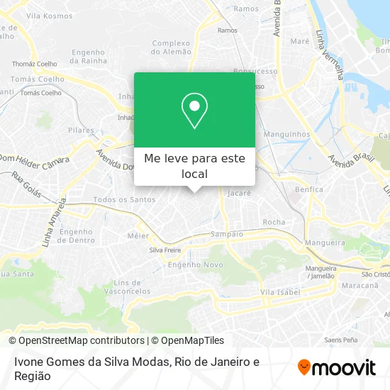 Ivone Gomes da Silva Modas mapa