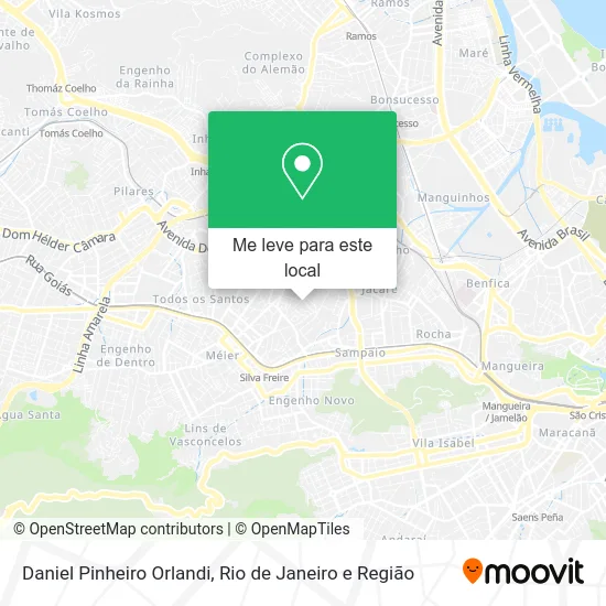 Daniel Pinheiro Orlandi mapa