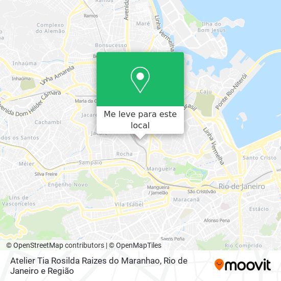 Atelier Tia Rosilda Raizes do Maranhao mapa