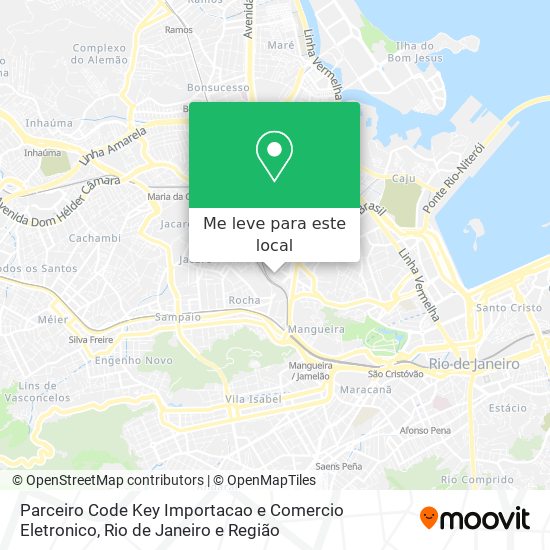 Parceiro Code Key Importacao e Comercio Eletronico mapa