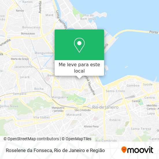 Roselene da Fonseca mapa