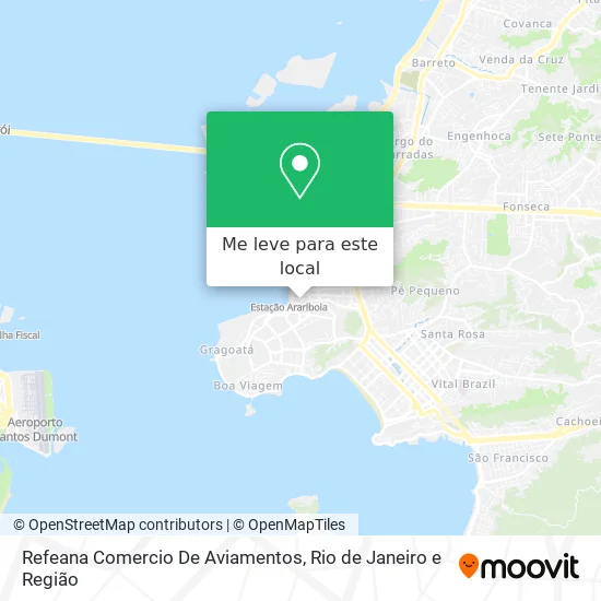 Refeana Comercio De Aviamentos mapa