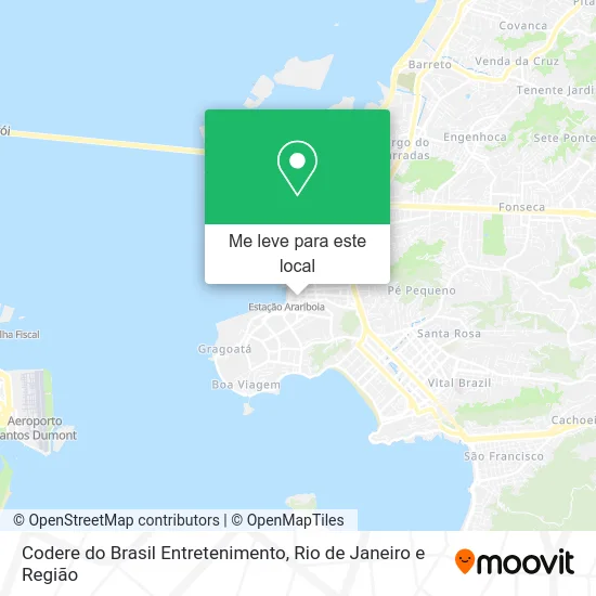 Codere do Brasil Entretenimento mapa