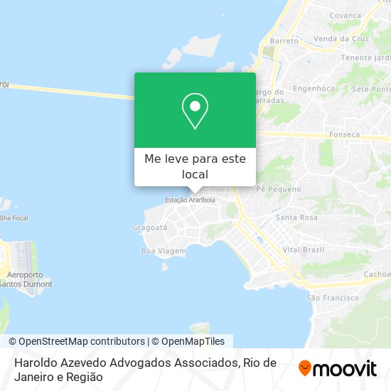 Haroldo Azevedo Advogados Associados mapa