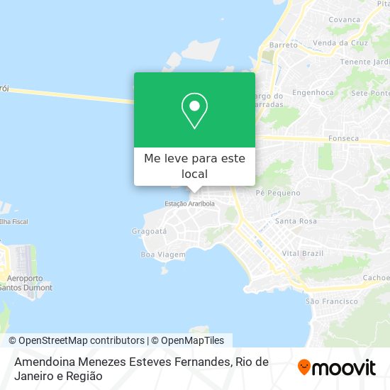 Amendoina Menezes Esteves Fernandes mapa