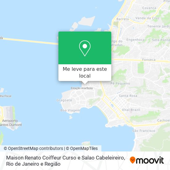 Maison Renato Coiffeur Curso e Salao Cabeleireiro mapa