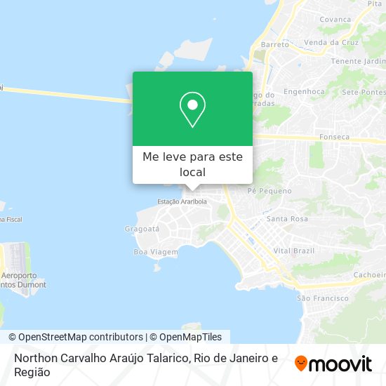 Northon Carvalho Araújo Talarico mapa