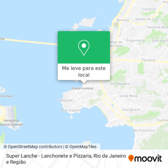 Super Lanche - Lanchonete e Pizzaria mapa