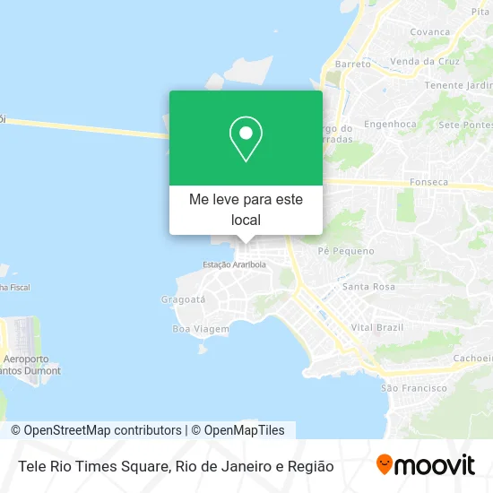Tele Rio Times Square mapa