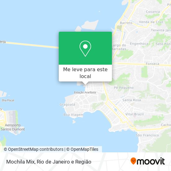 Mochila Mix mapa