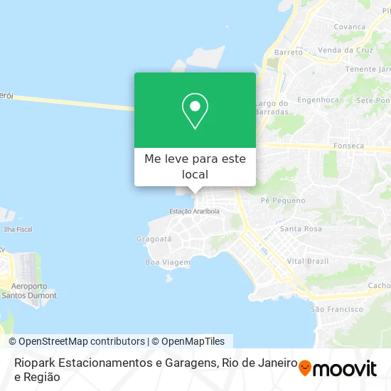 Riopark Estacionamentos e Garagens mapa