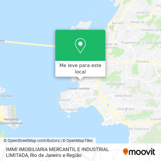 IMMI IMOBILIARIA MERCANTIL E INDUSTRIAL LIMITADA mapa