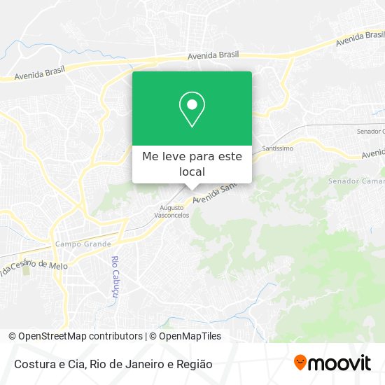 Costura e Cia mapa