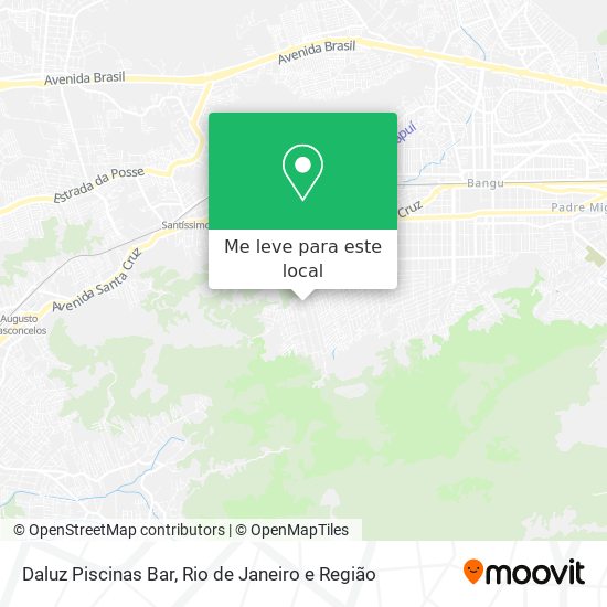 Daluz Piscinas Bar mapa