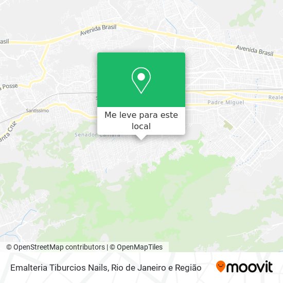 Emalteria Tiburcios Nails mapa