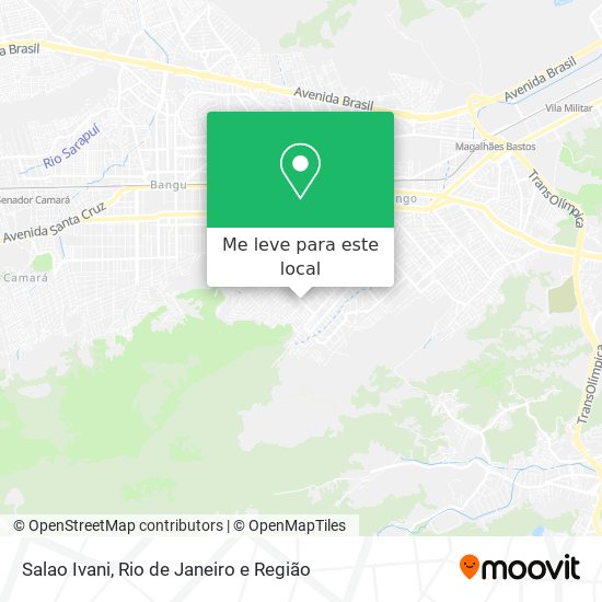 Salao Ivani mapa