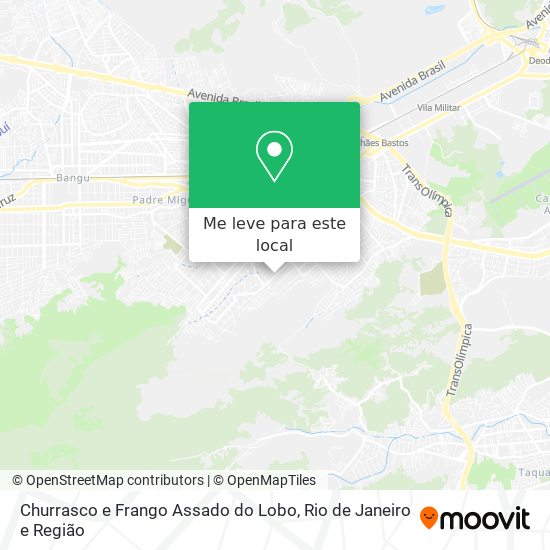 Churrasco e Frango Assado do Lobo mapa
