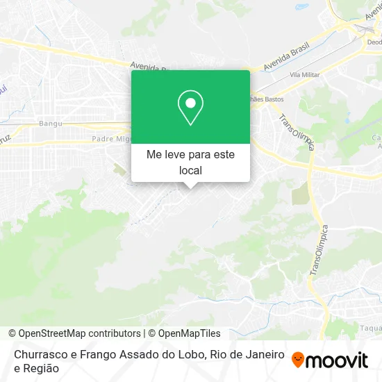 Churrasco e Frango Assado do Lobo mapa