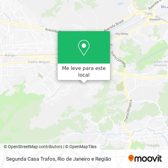 Segunda Casa Trafos mapa