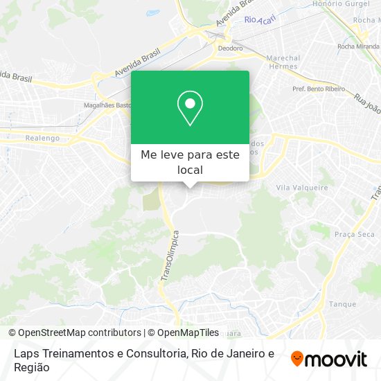 Laps Treinamentos e Consultoria mapa