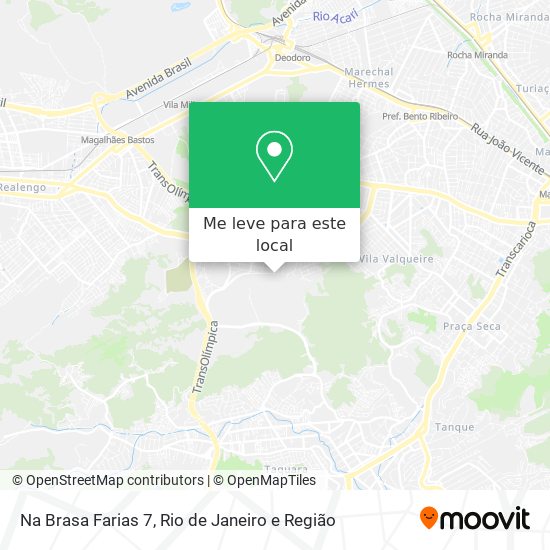 Na Brasa Farias 7 mapa