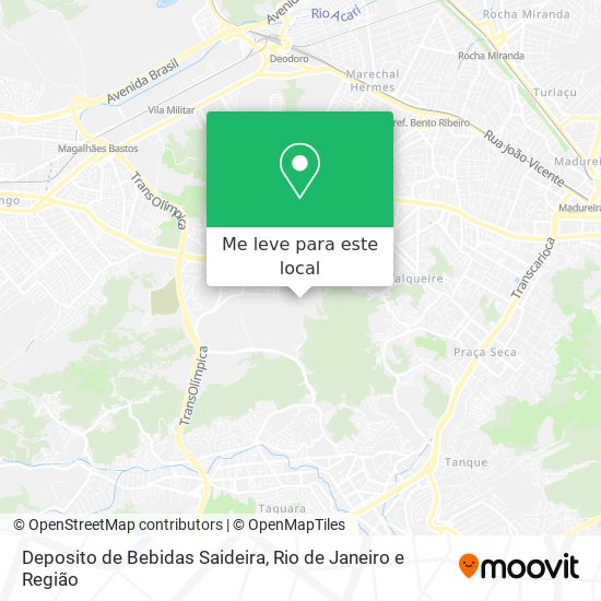 Deposito de Bebidas Saideira mapa