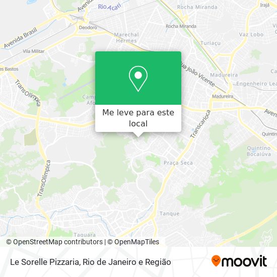 Le Sorelle Pizzaria mapa