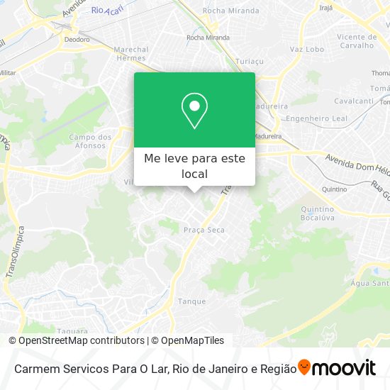 Carmem Servicos Para O Lar mapa