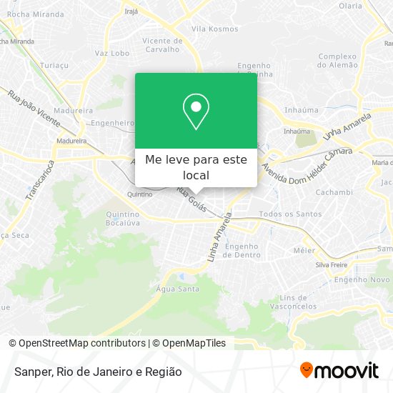 Sanper mapa