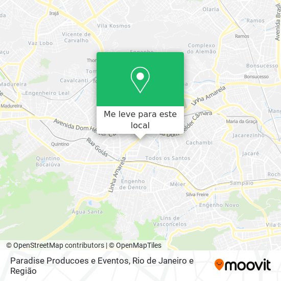 Paradise Producoes e Eventos mapa