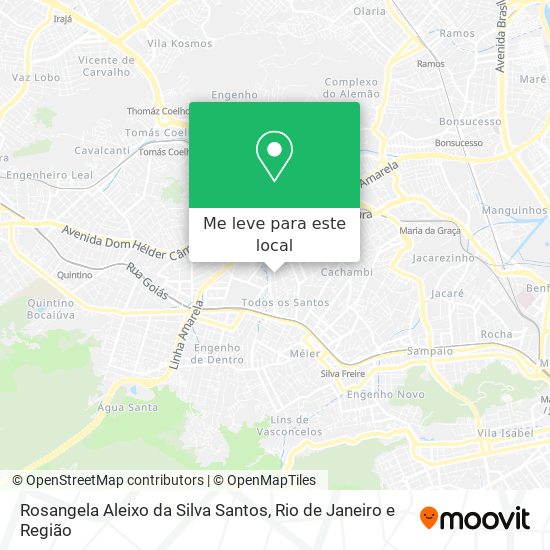Rosangela Aleixo da Silva Santos mapa