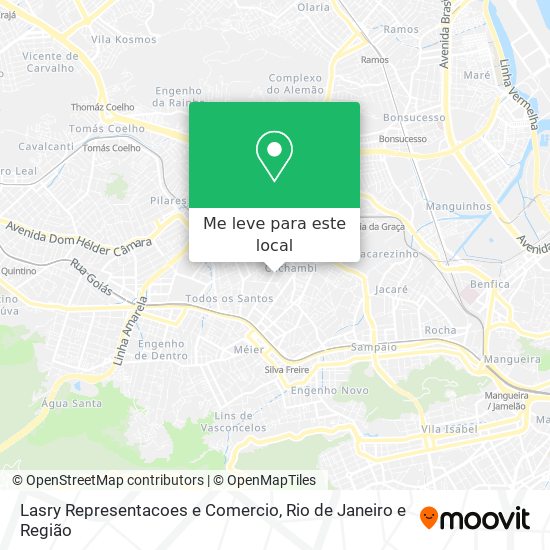 Lasry Representacoes e Comercio mapa