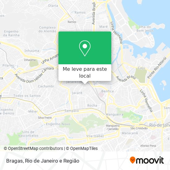Bragas mapa