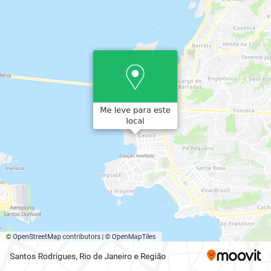 Santos Rodrigues mapa