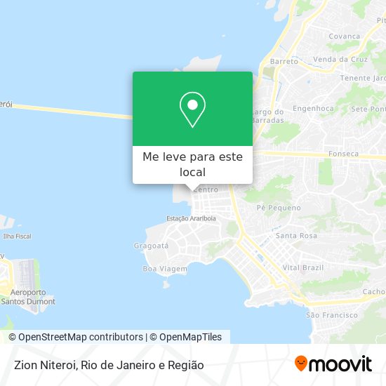 Zion Niteroi mapa