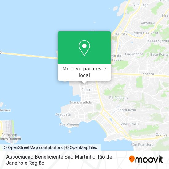 Associação Beneficiente São Martinho mapa