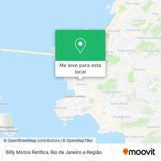 Billy Motos Retifica mapa
