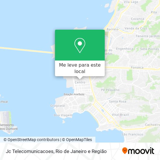 Jc Telecomunicacoes mapa