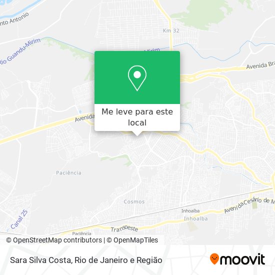 Sara Silva Costa mapa