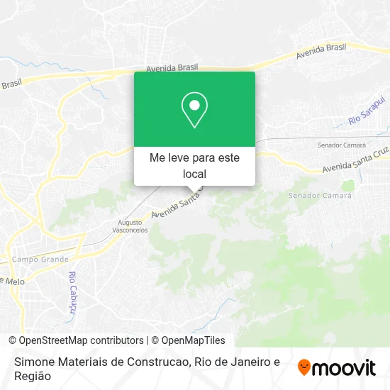 Simone Materiais de Construcao mapa