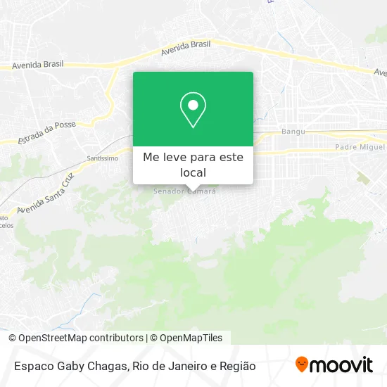 Espaco Gaby Chagas mapa